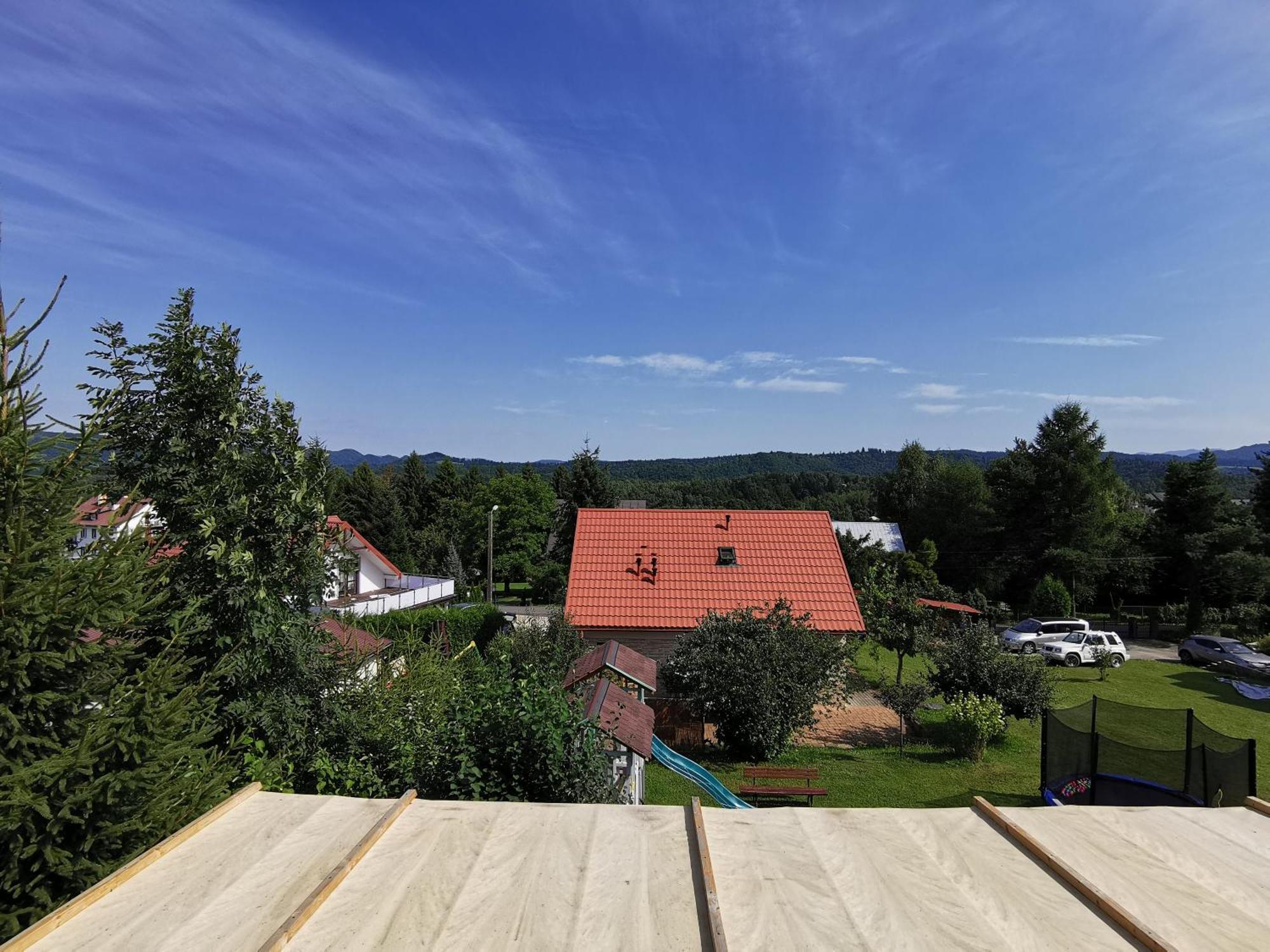 Bieszczadzki Hals - Dom Blizniak Lägenhet Polańczyk Rum bild